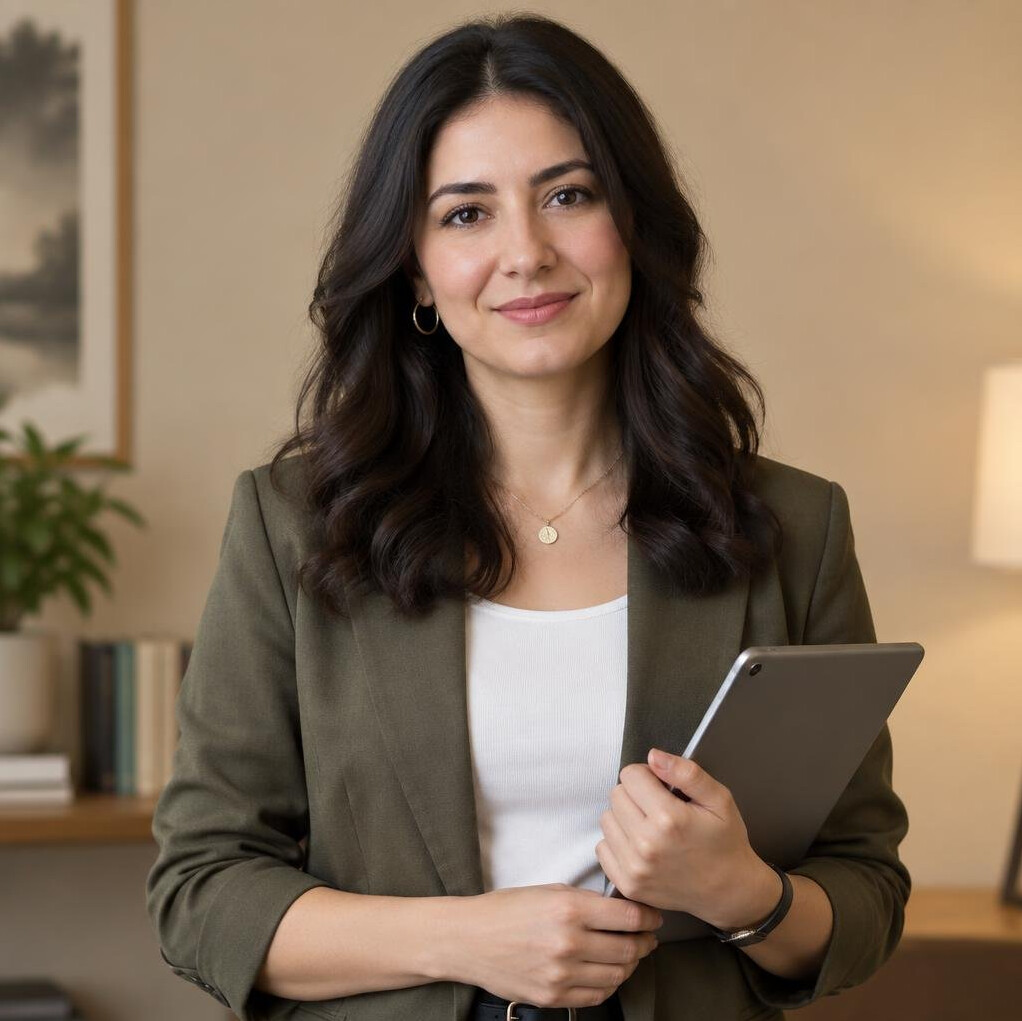 Portrait of a young Turkish woman editorial ethics consultant